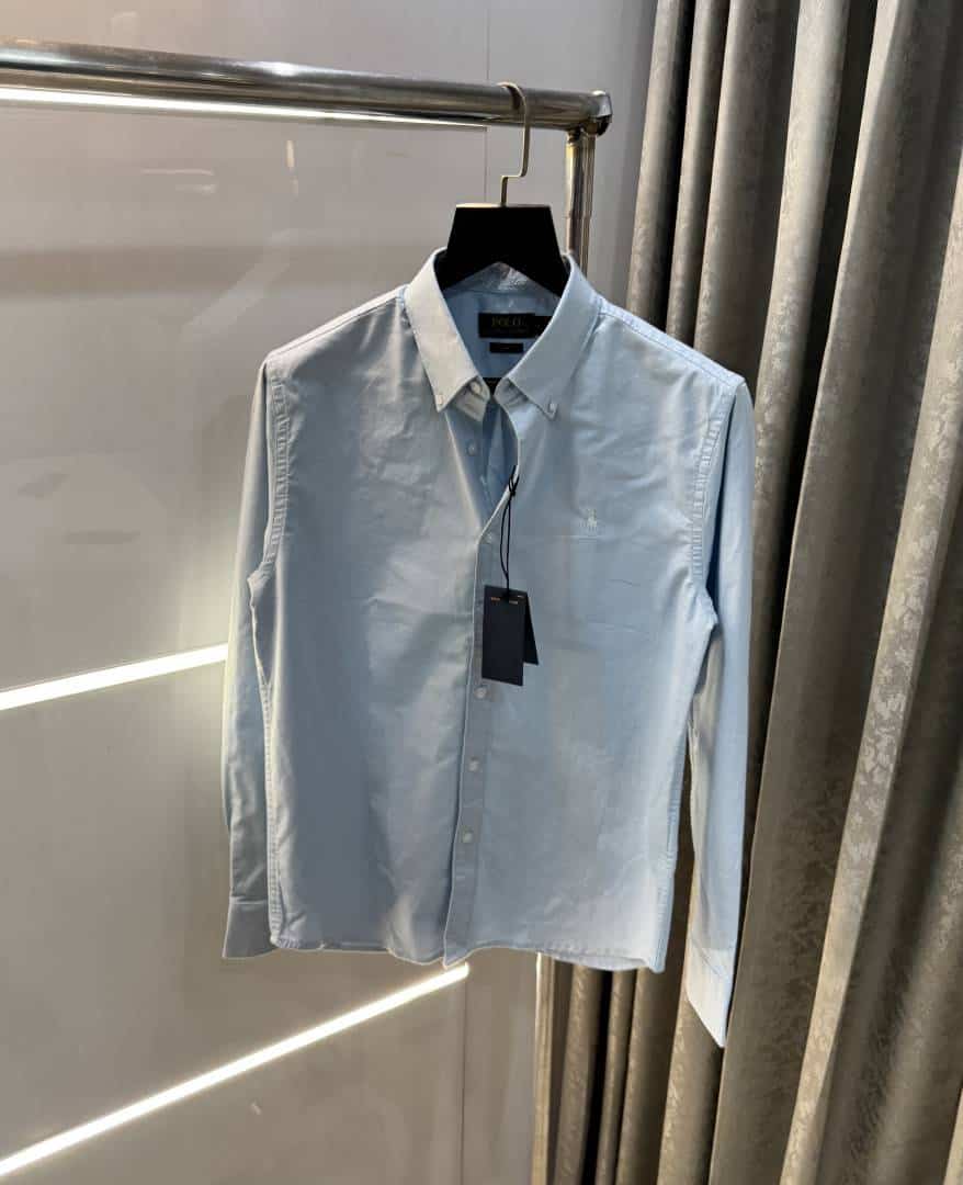 Ralph Laure n Cotton Sky Blue Premium Shirt