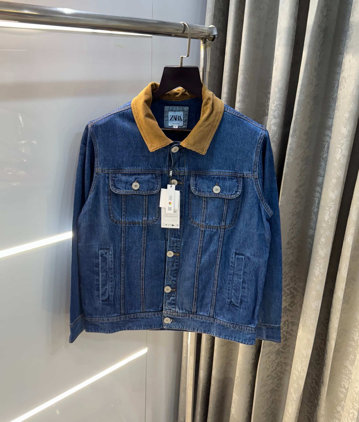 Zar a Blue Classic Premium Denim Jacket