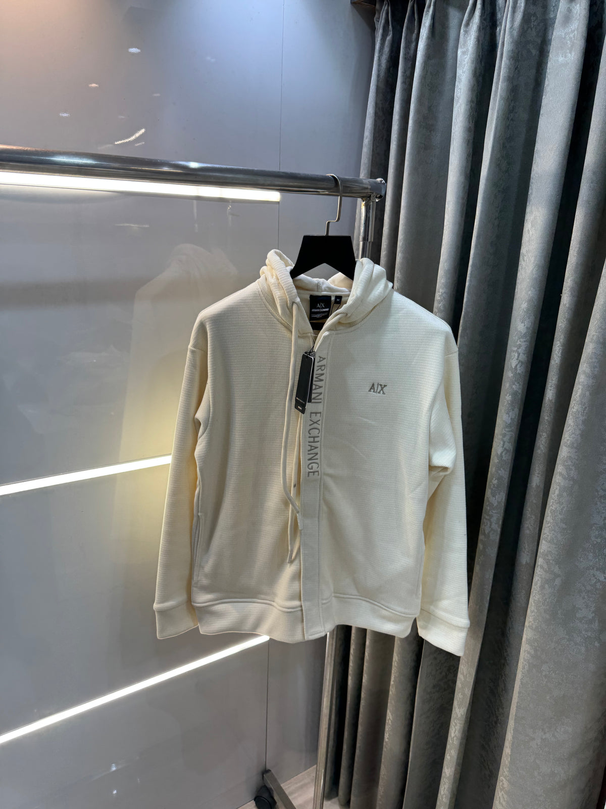 Arman i E-xchange Cream Classic Zipper Jacket