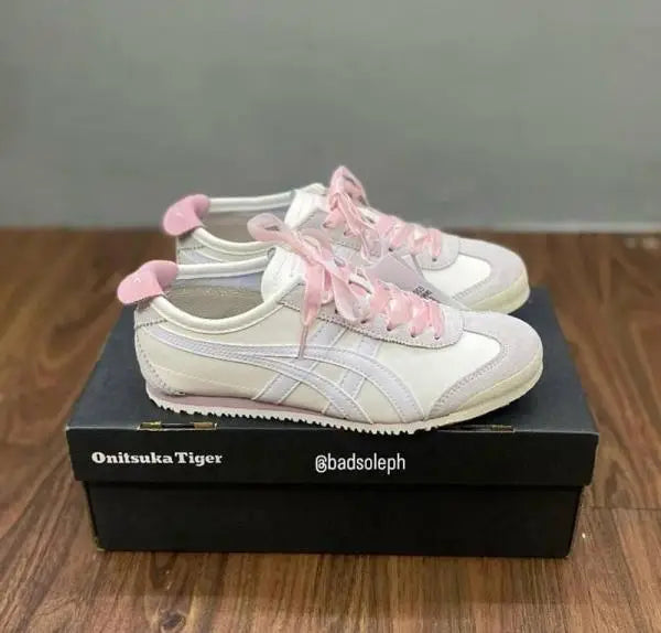 Onitsuk_a Tiger Mexico 66 Breeze Pink  Girls 7A Premium Sneakers D-1742