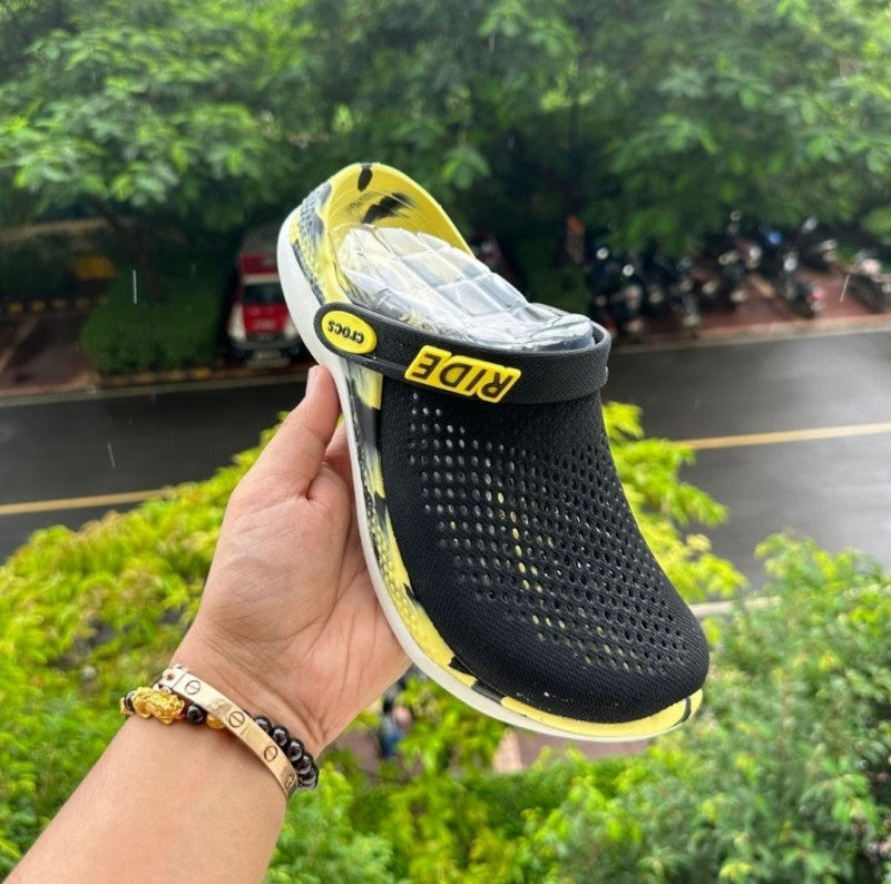 Crocss Lite Ride 360 Black Yellow