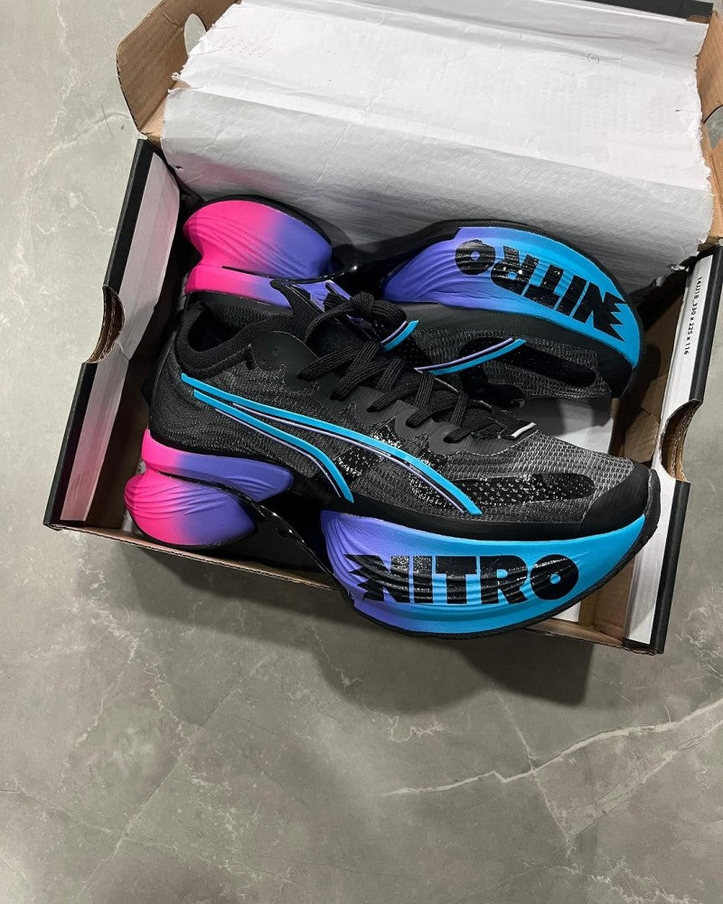 PUMAA FASTROID NITRO BLACK ELITE SU