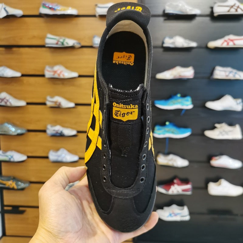 Onitsuka Tiger Slip On Black Yellow