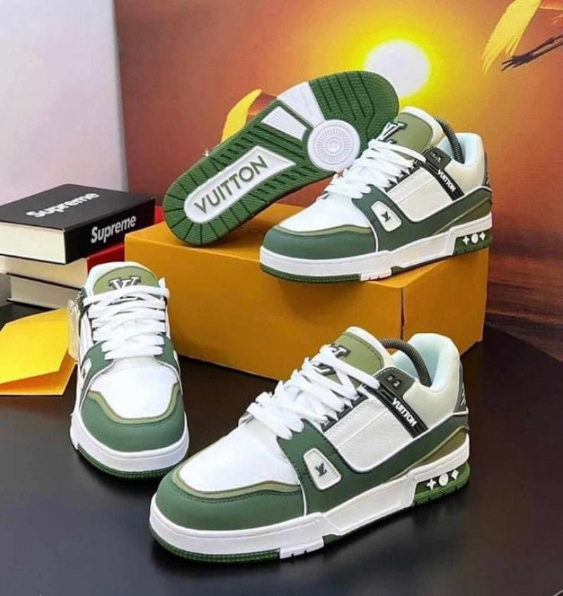 LOUIS VUITTON TRAINER GREEN