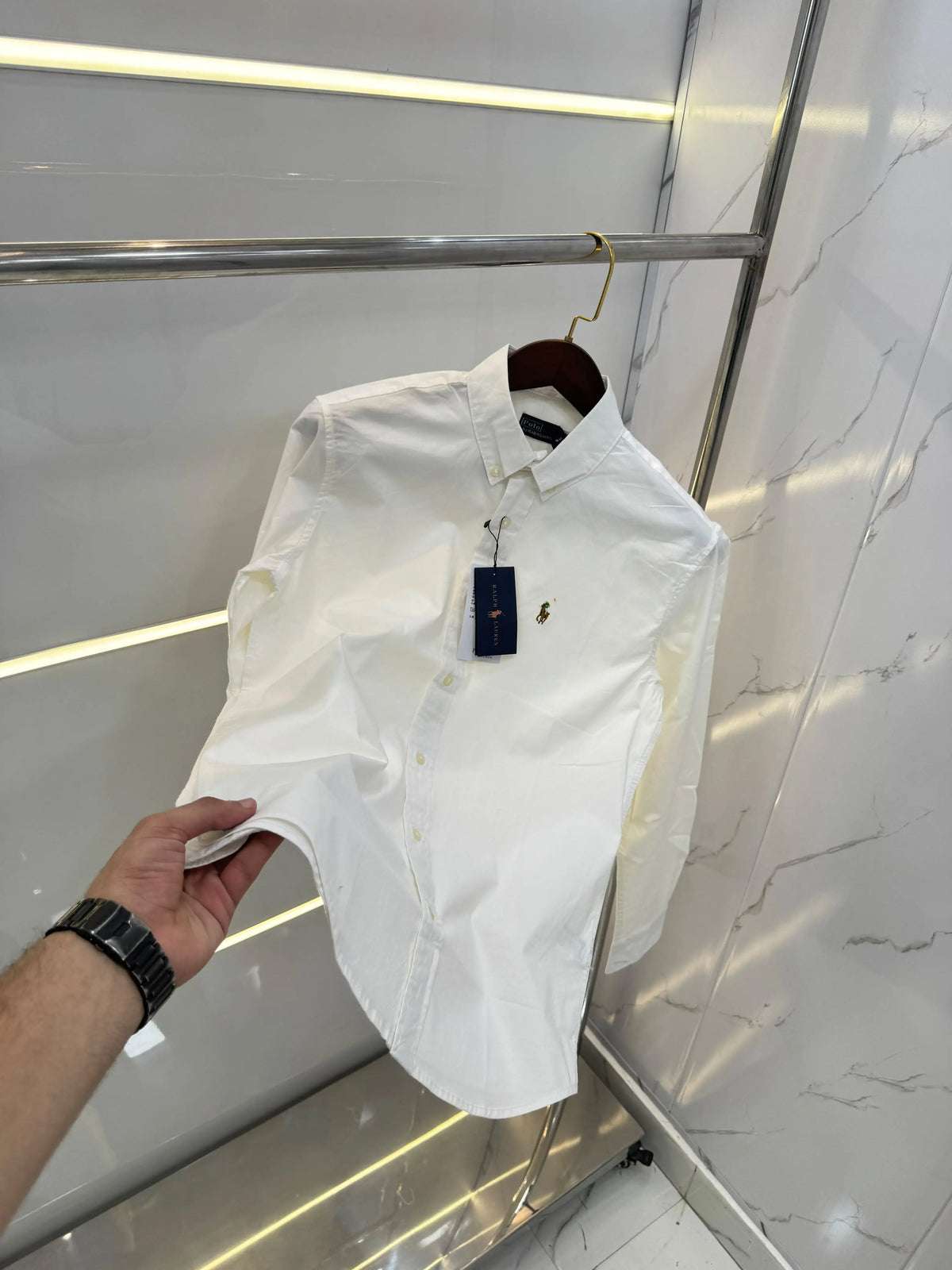 Ralph Lauren White Premium cotton Shirt