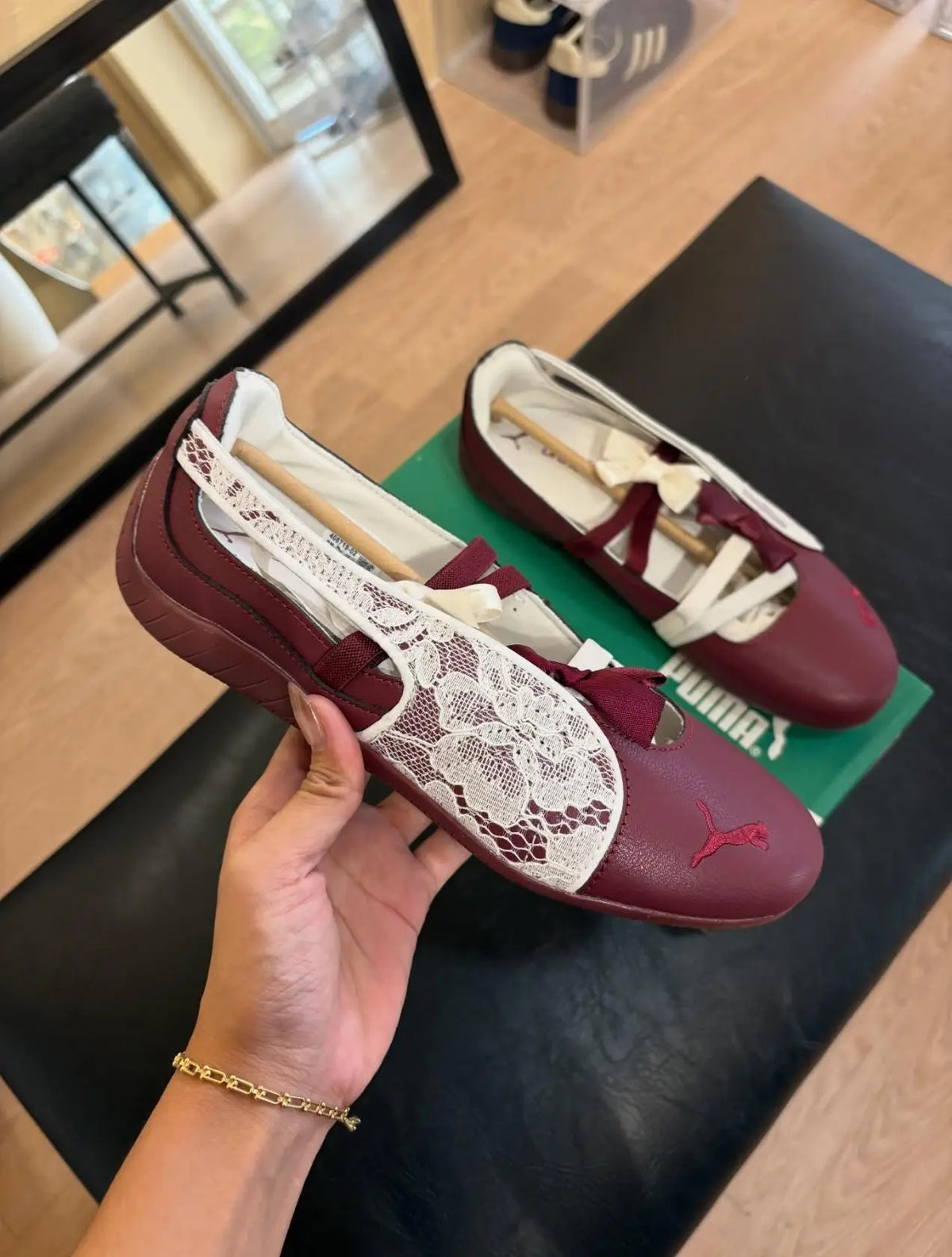 Puma Speedcat Ballet Lace Maroon
