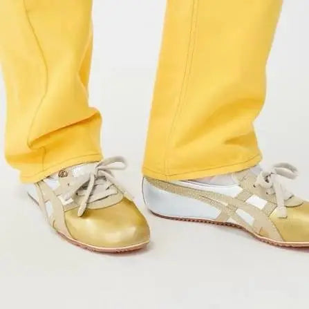 Onitsuka Tiger x Versace Tai Chi Sakura Gold Silver 7A Premium Unisex Sneakers D-2119