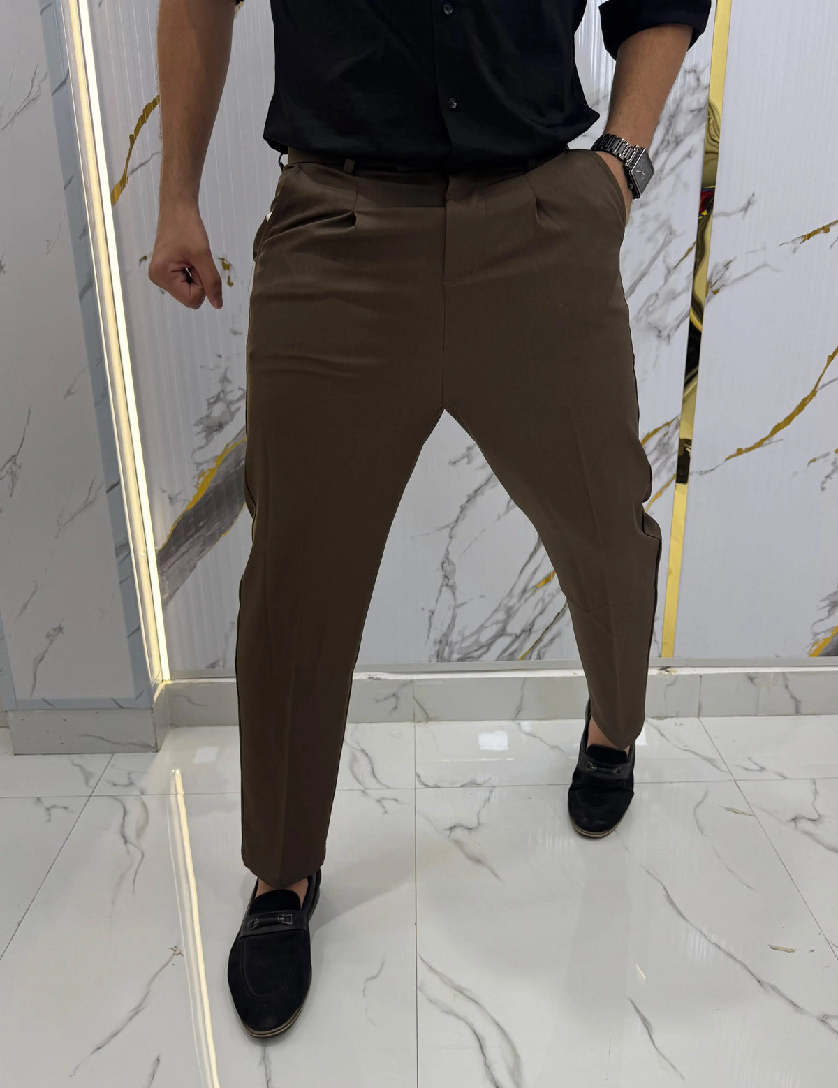 Dolce&Gabbana Brown Imported Korean Trouser