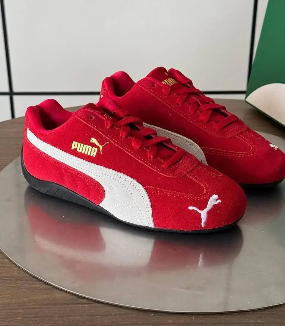 Pum a Speedcat Red White Suede Quality