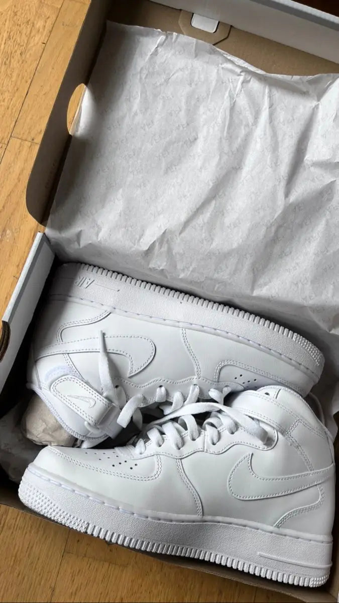 Nik e Air Force 1 Mid High Leather Quality Women Fixx