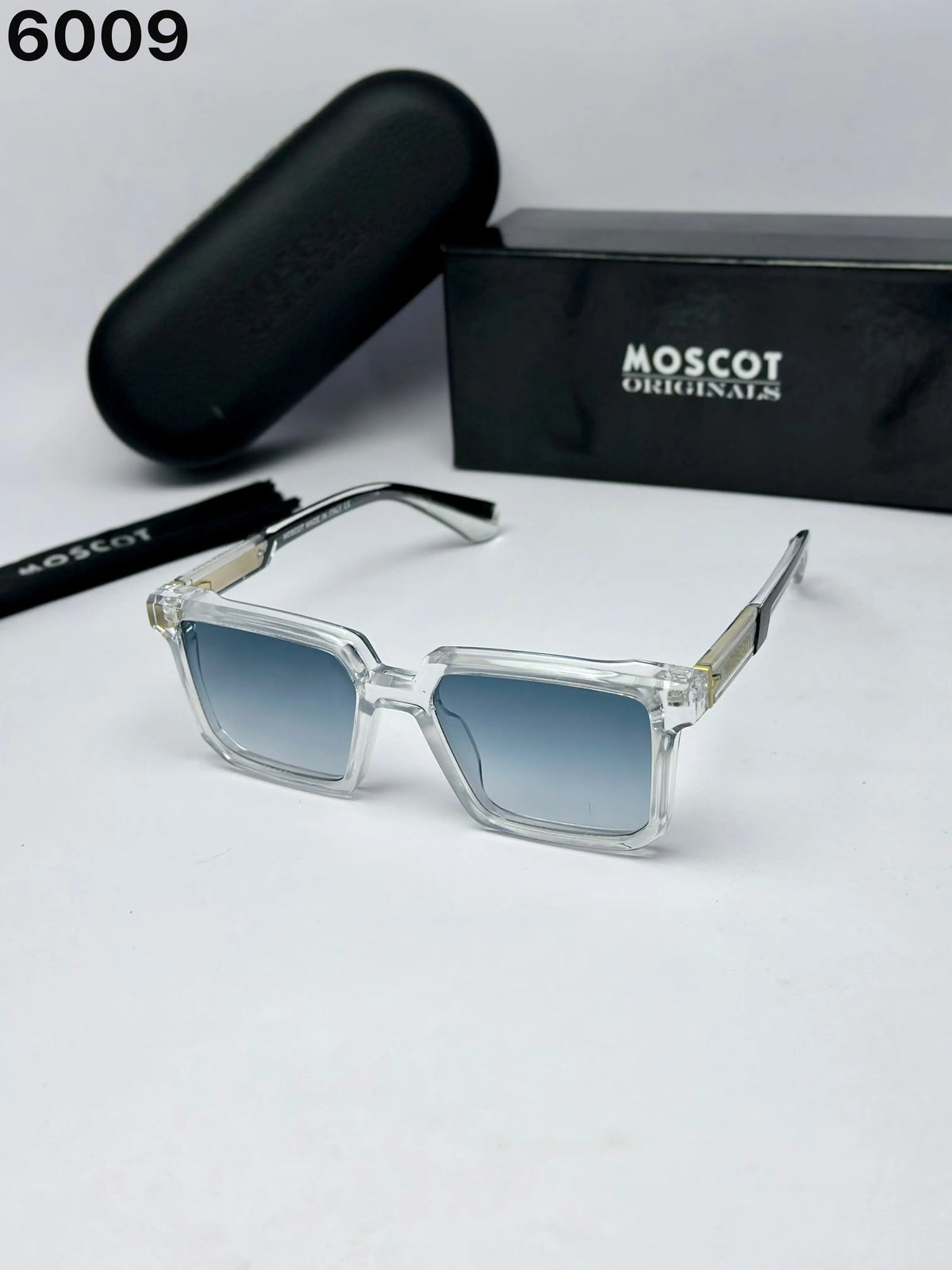Moscot 6009 White blue