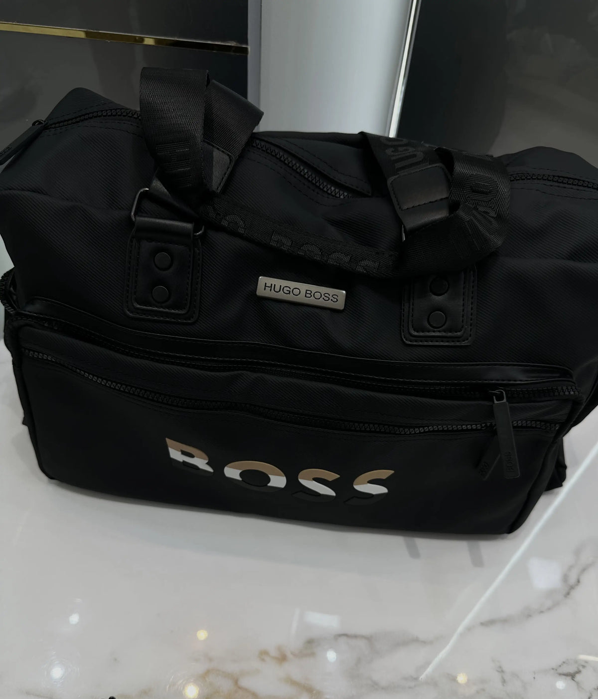 Hugo Bos s Luxury Imported Duffel Bag Bs190