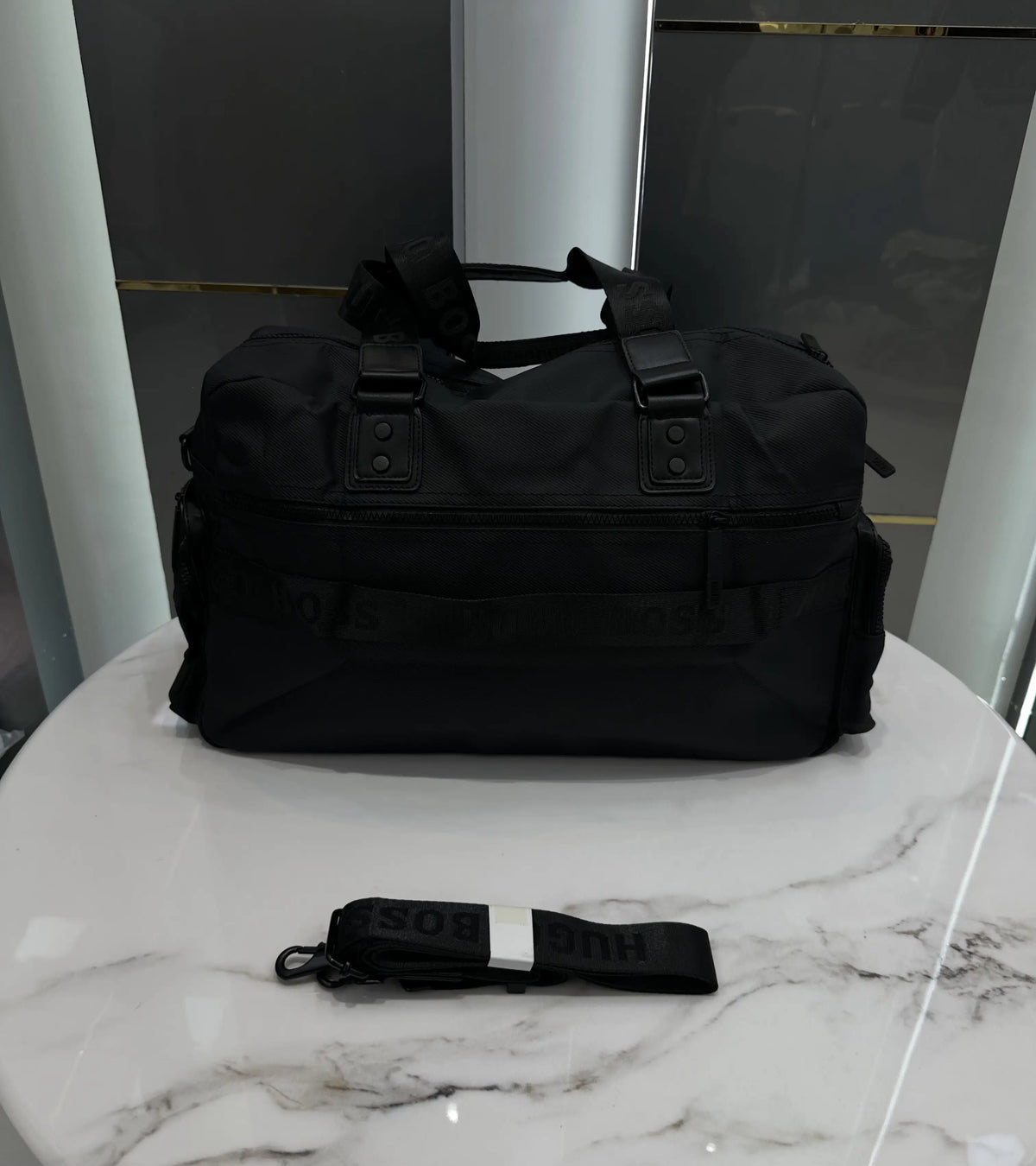 Hugo Bos s Luxury Imported Duffel Bag Bs190