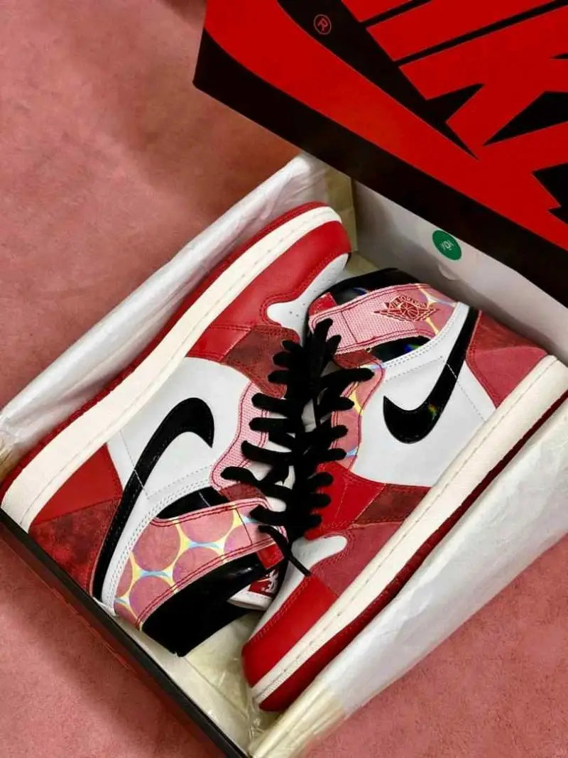 Nik_e Air Jordan Retro 1 High Spiderverse