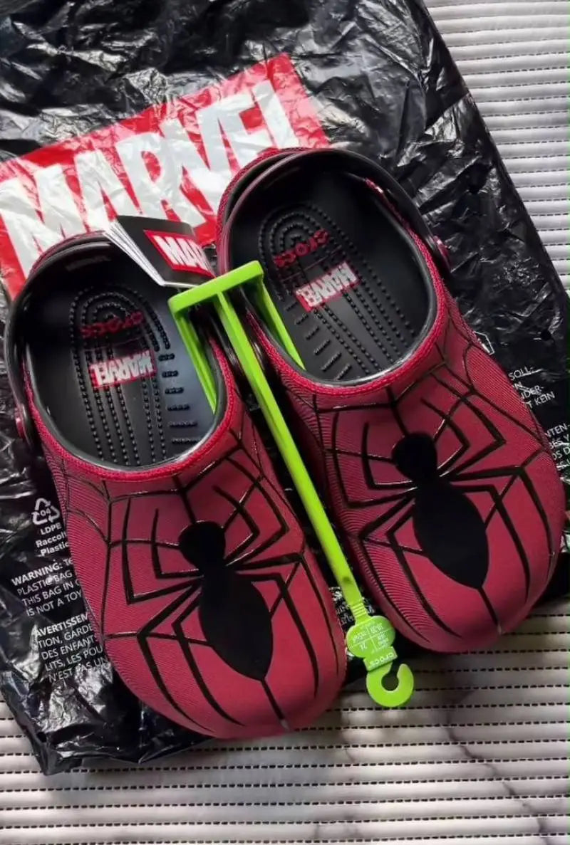Croc Marvel Spider Neo Classic Clog Red