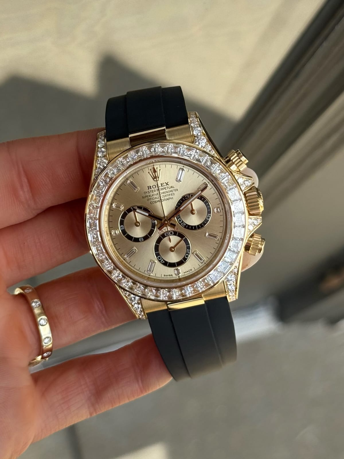 ROLEX OYSTER PERPETUAL DAYTONA CHRONOGRAPH GOLD