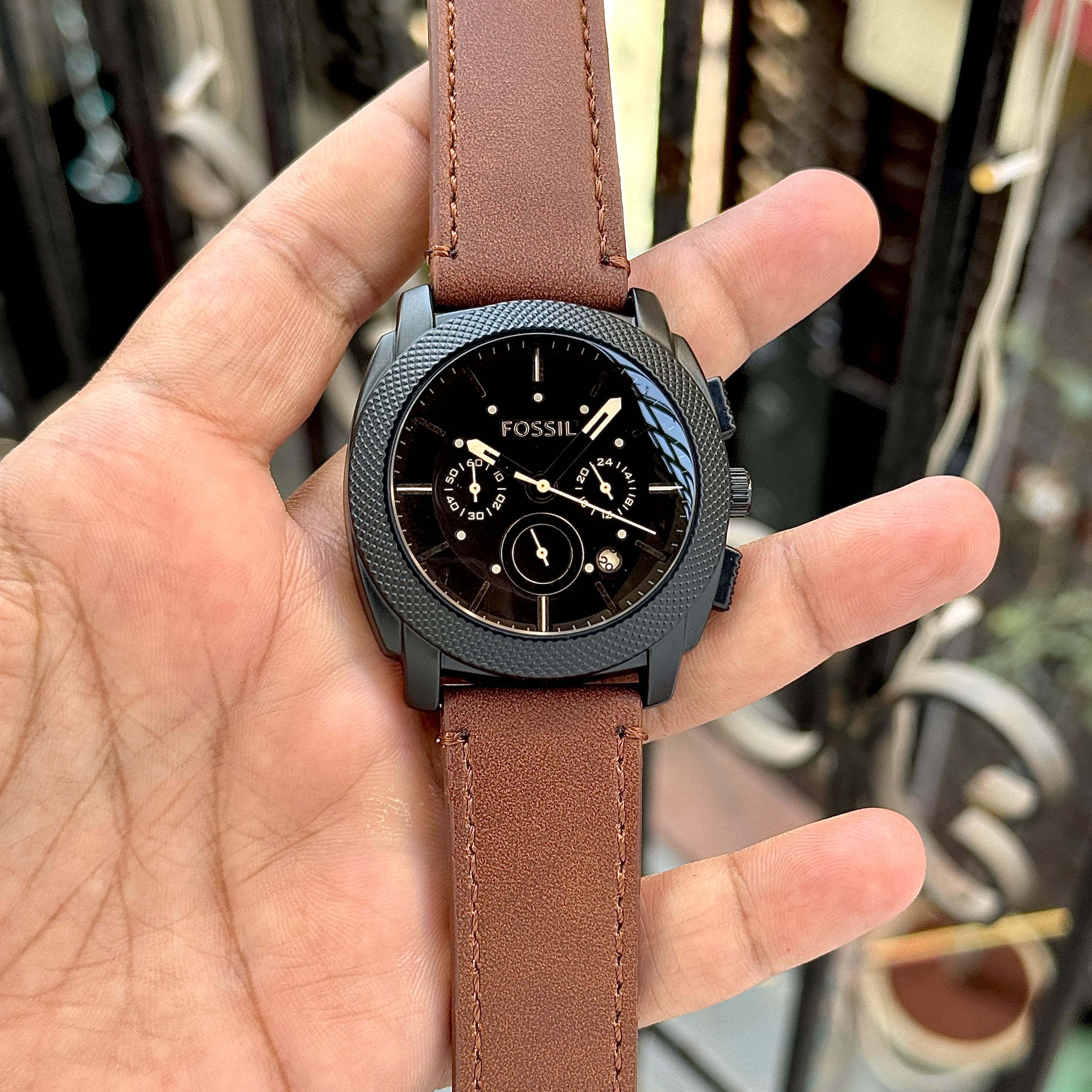 Fossi_l FS4682 chronograph machine heavy quality