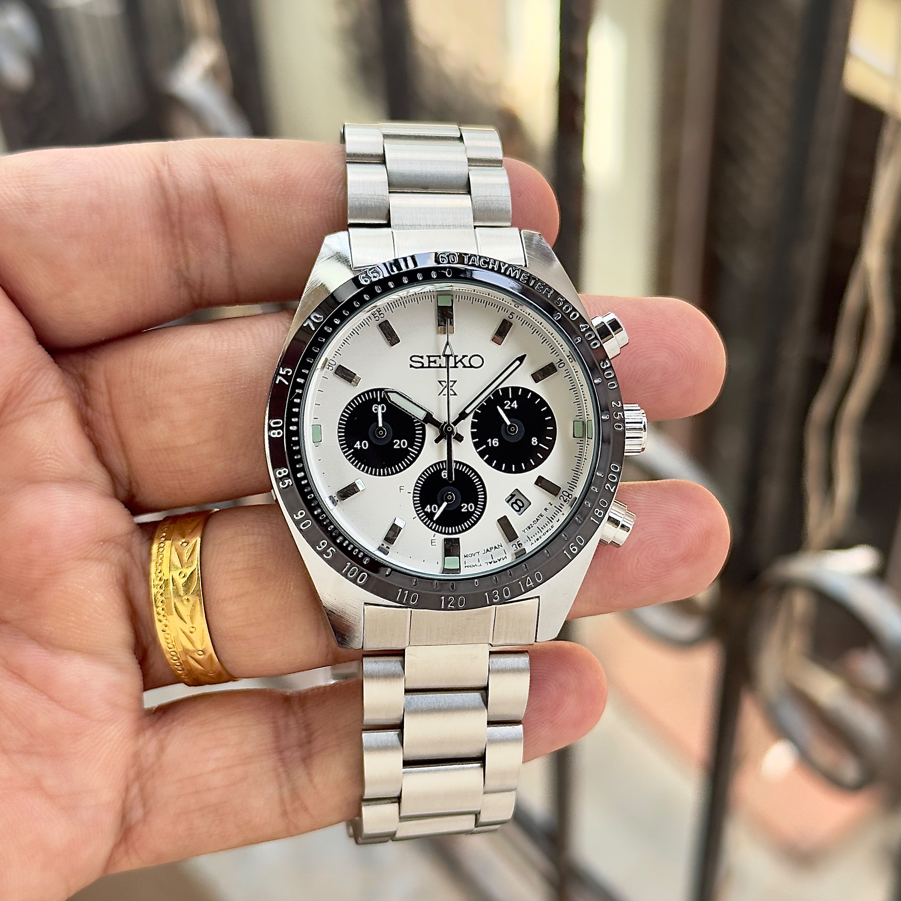 SEIKOO PROSPEX CHRONOGRAPH PANDA EDITION