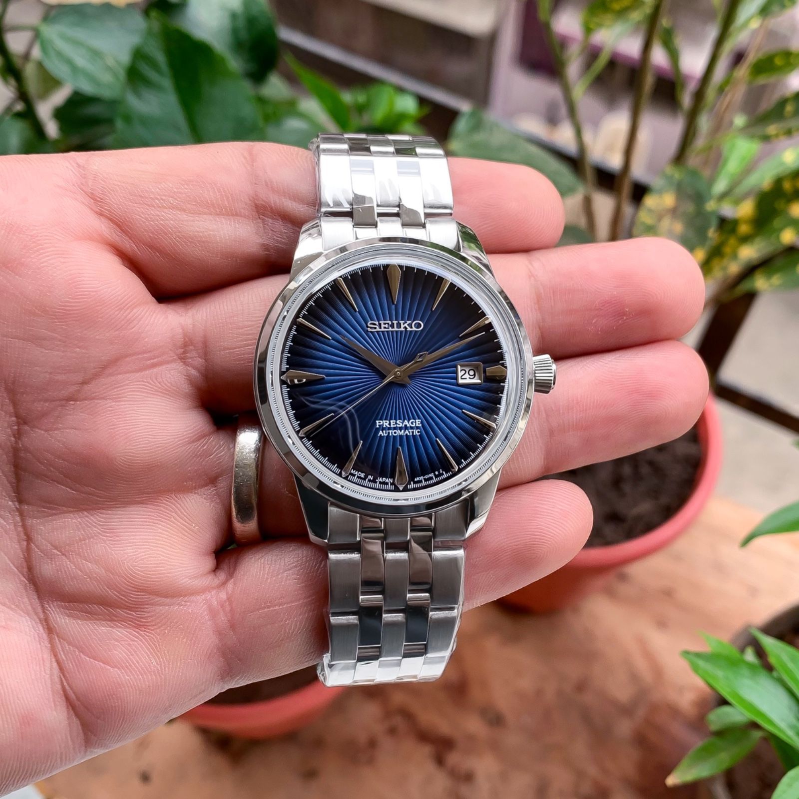 SEIKO PRESAGE BLUE DIAL AUTOMATIC 🔥