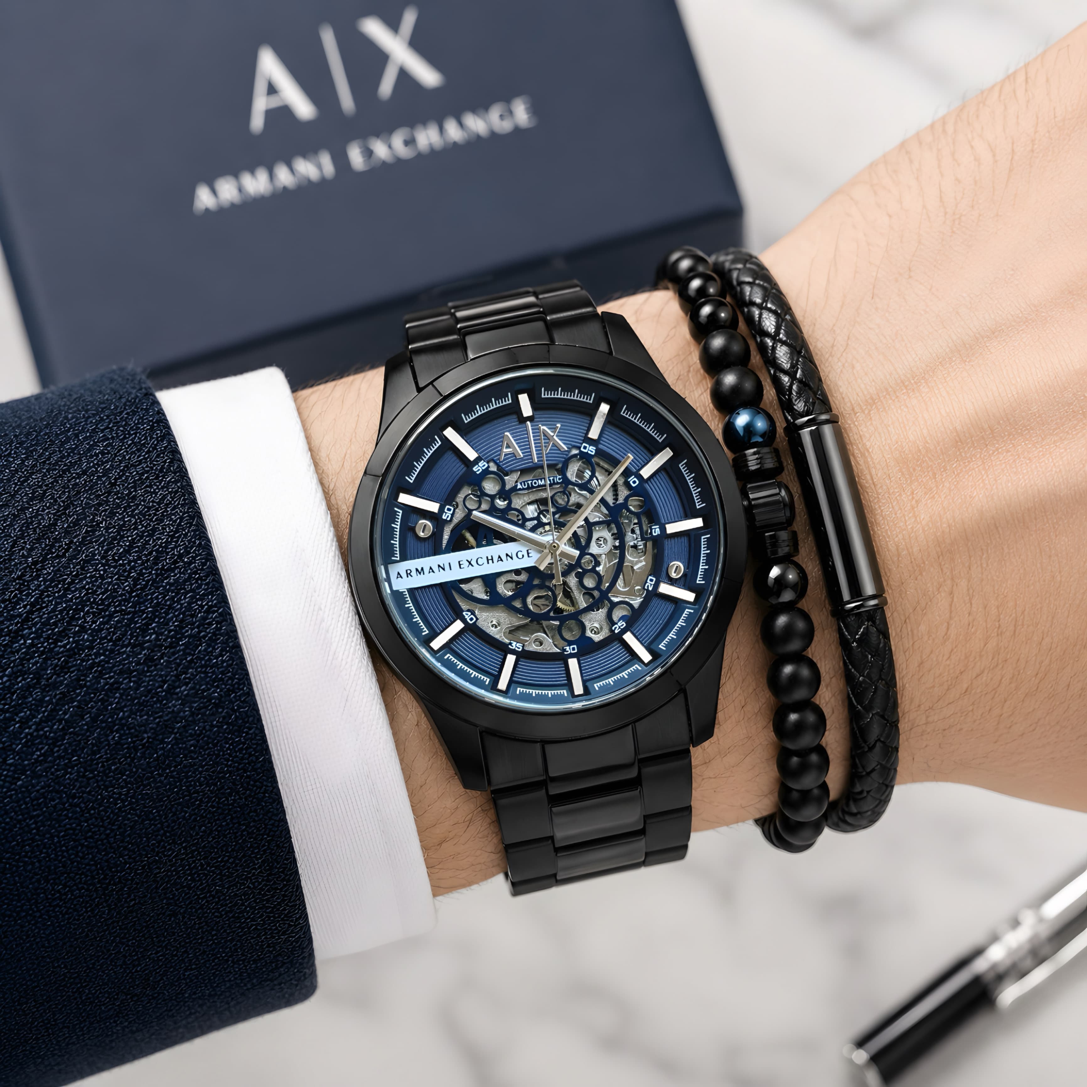 Armani_Exchang_e Hampton Premium Automatic