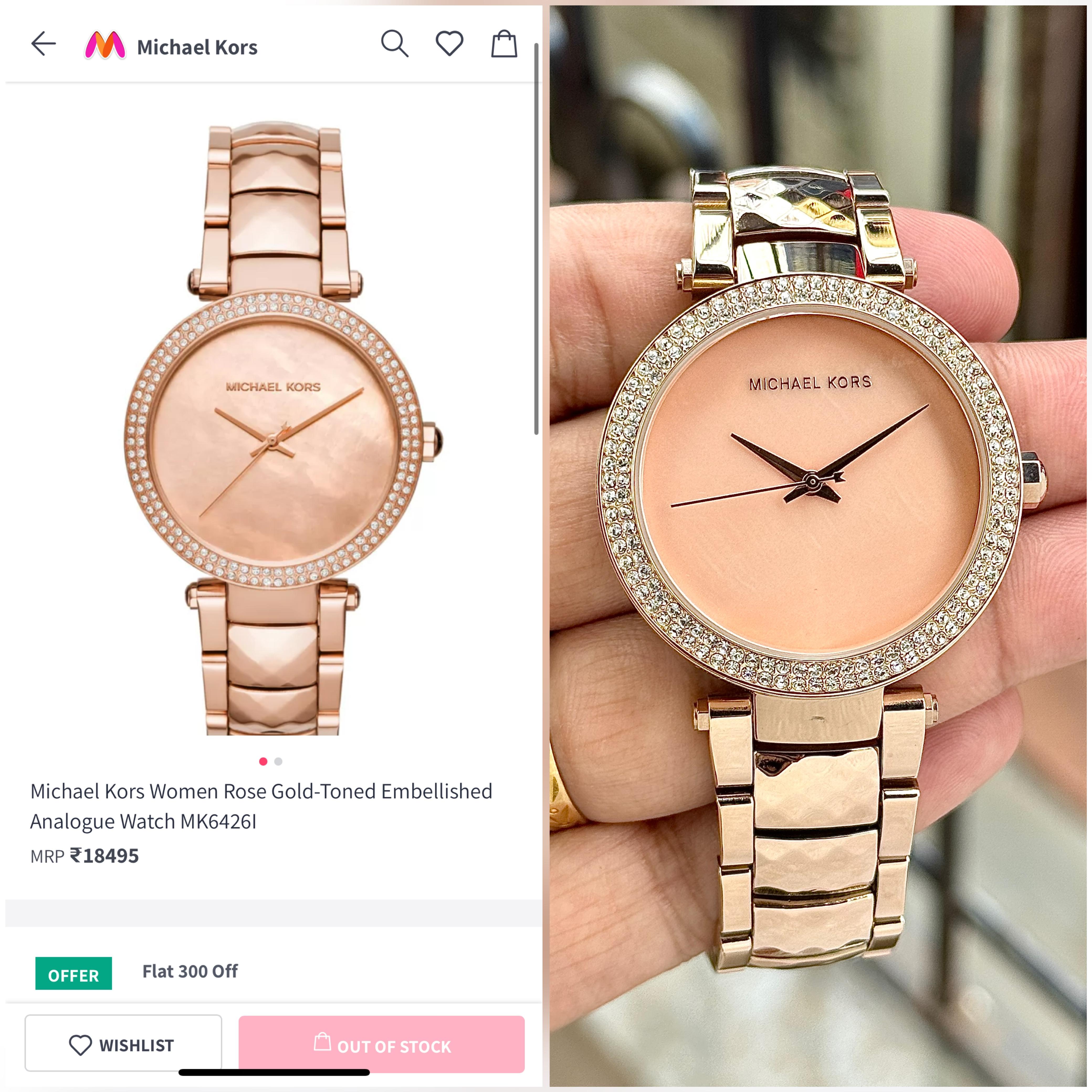 Michae_l Kor_s Parker Rose-Gold In High End Quality