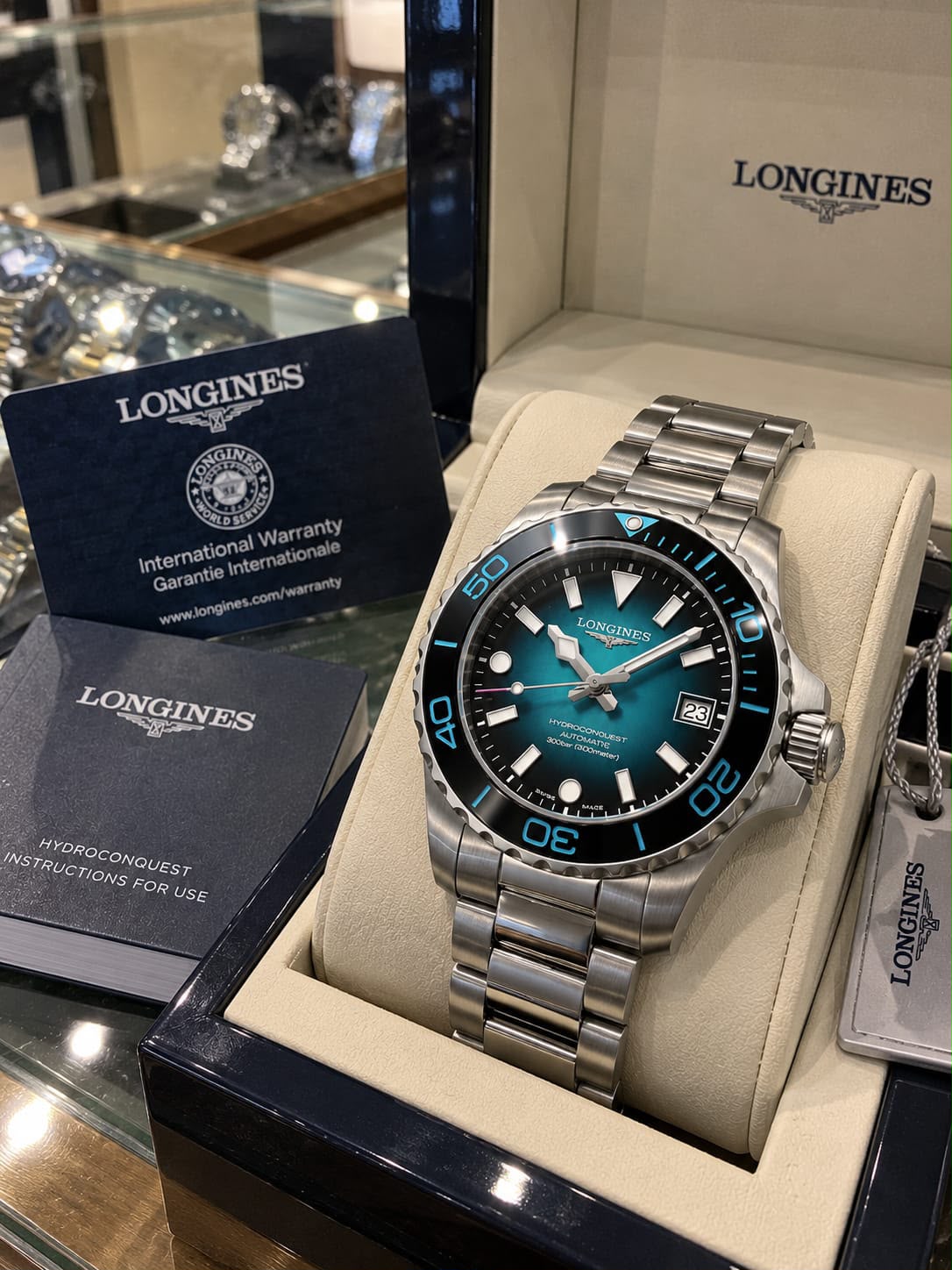 Longine_s HydroConquest Commonwealth Game Edition Premium Automatic🔥