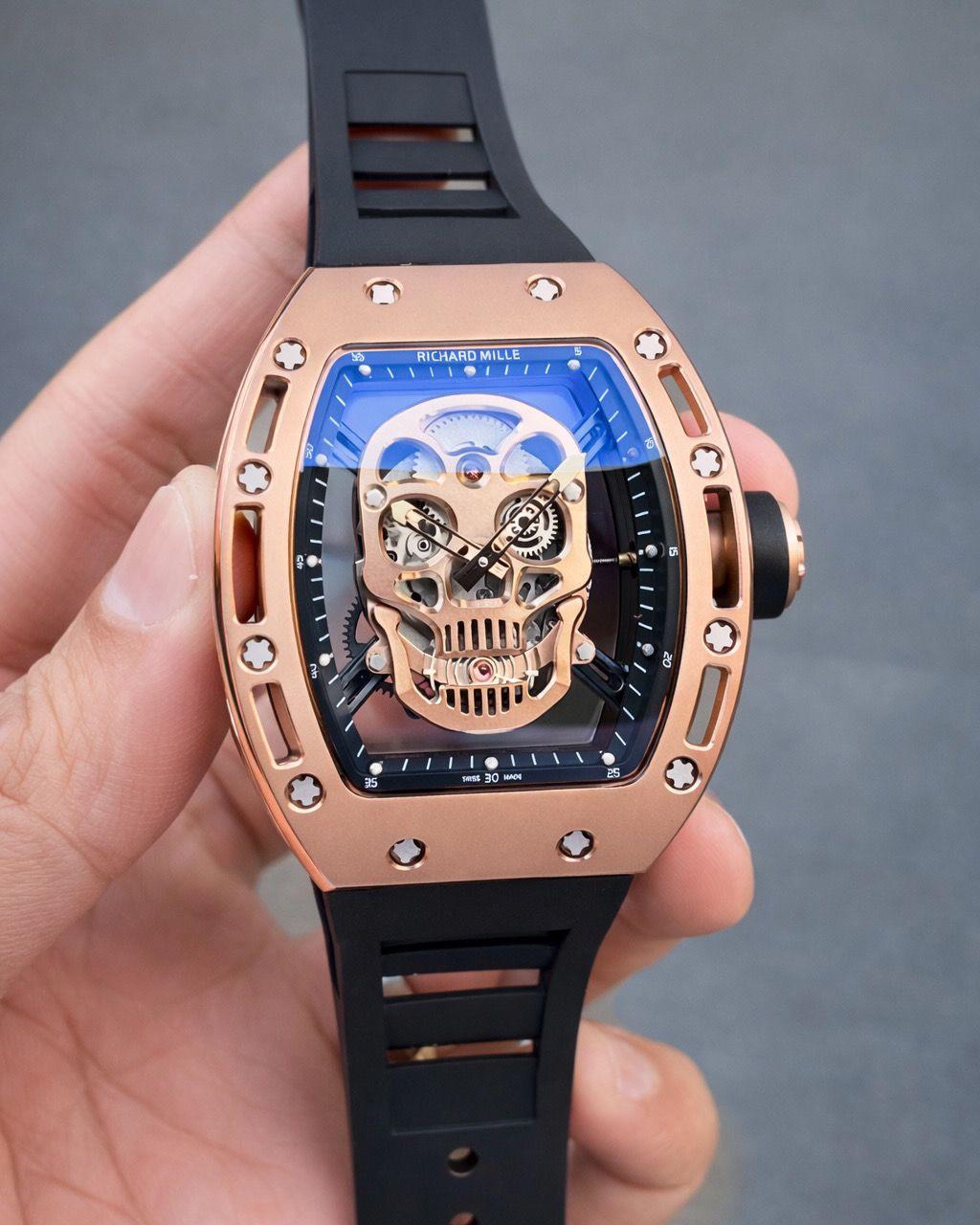 BELL & ROS_S SKULL AUTOMATIC 🔥